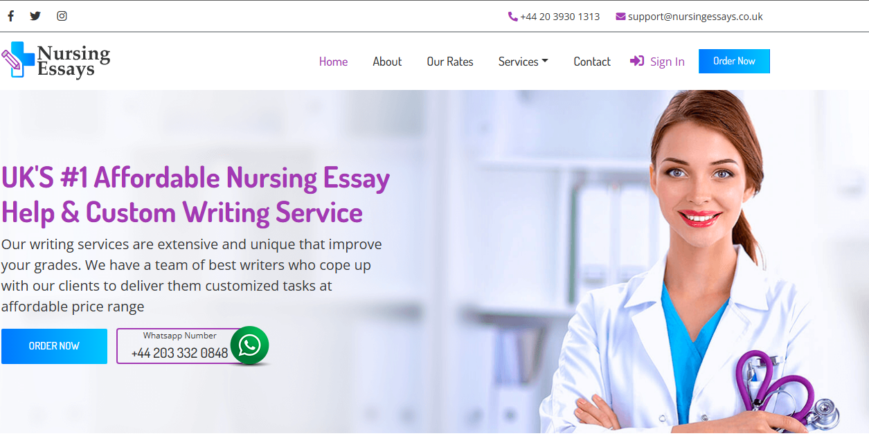 Nursing Essay Writing Services