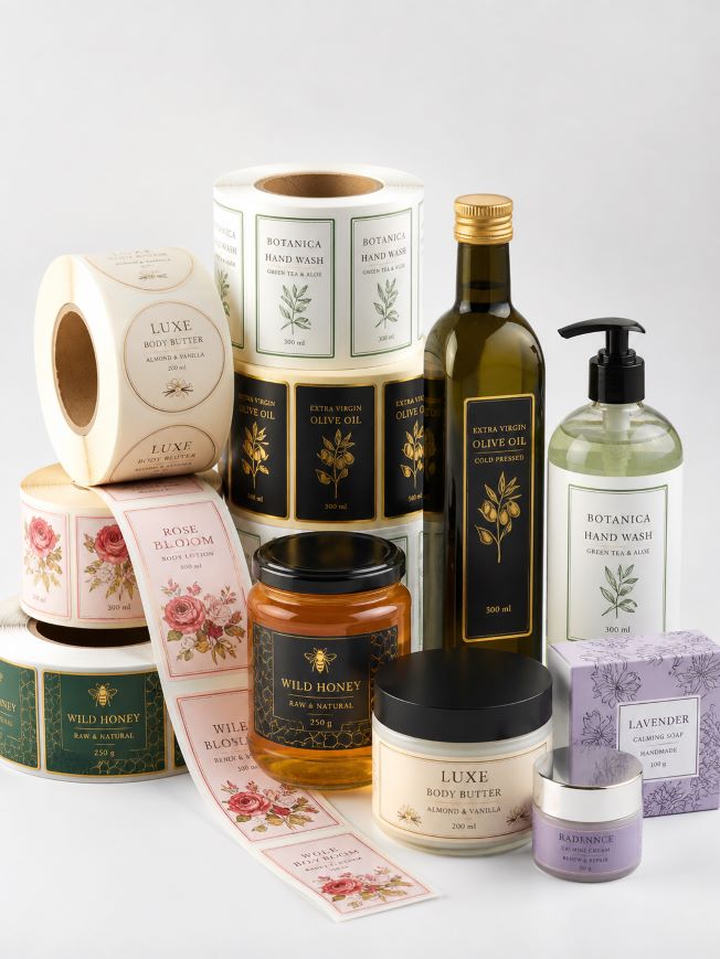 Pressure Sensitive Labels in Ahmedabad | Prakash Printers