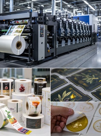 Self Adhesive Label Manufacturer in Ahmedabad – Prakash Printers