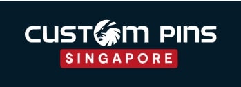 Custom Pins Singapore Logo